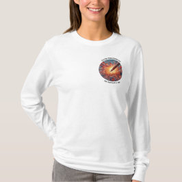 Camiseta de escritora - logo en bolsillo