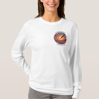 Camiseta de escritora - logo en bolsillo
