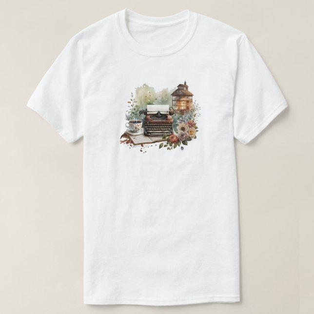 Camiseta de escritura (Diseño del anverso)