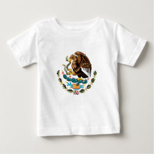 Camiseta de escudo de México