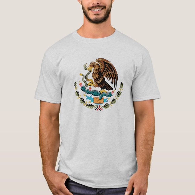 Camiseta de escudo de México (Anverso)