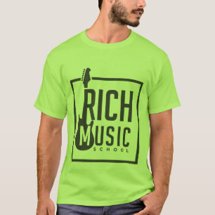 Camiseta de Escuela de Música Rica en color