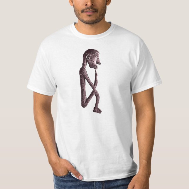 Camiseta de escultura de asmat (Anverso)
