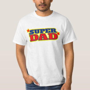 Camiseta de eslogan gráfico de Super Dad