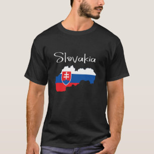 Camiseta de Eslovaquia, mapas eslovacos, camiseta