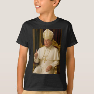 Camiseta (de espaldas) El gracioso presidente Trump quiere