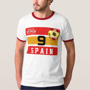 Camiseta de España #9 Torres del mundial ambos