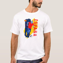 Camiseta de España blanca. 05