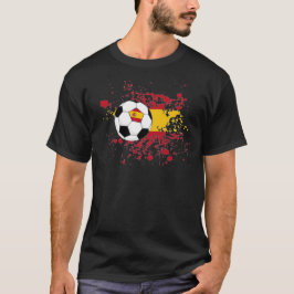Camiseta de España negra. 01