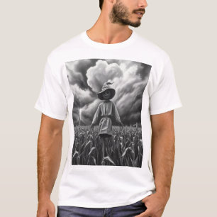 Camiseta de espantapájaros de Halloween