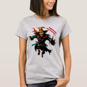 Camiseta de espantapájaros de Halloween