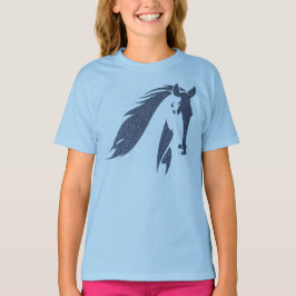 Camiseta de esparkle de caballo