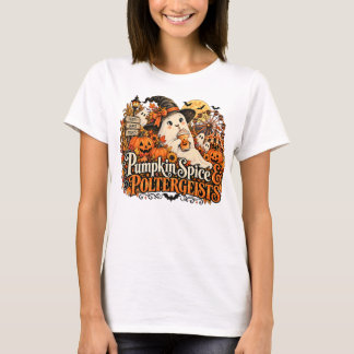 Camiseta de especias de calabaza y Poltergeist