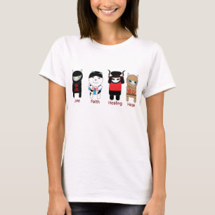 Camiseta de esperanza de sanación de fe de amor