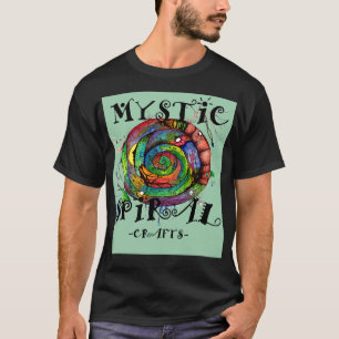 camiseta de espiral mística