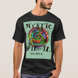 camiseta de espiral mística