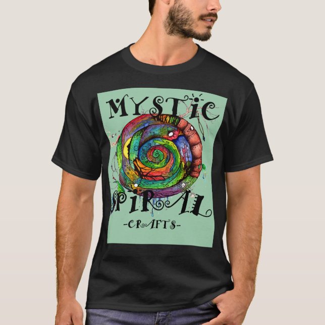 camiseta de espiral mística (Anverso)