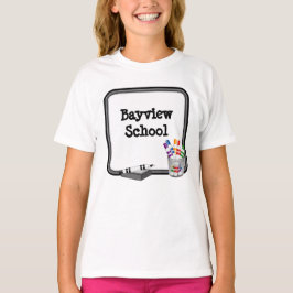 Camiseta de espíritu escolar