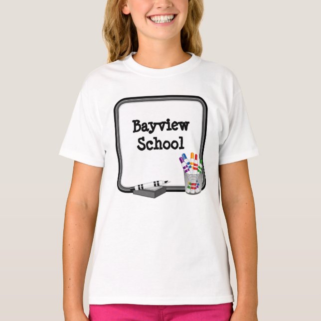 Camiseta de espíritu escolar (Anverso)