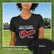 Camiseta de espíritu escolar animar
