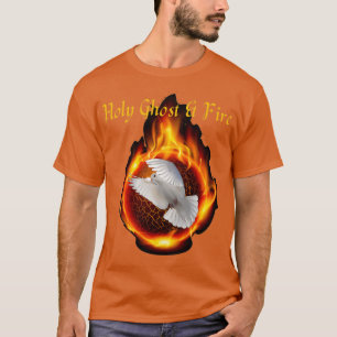 Camiseta de Espíritu Santo y Fuego