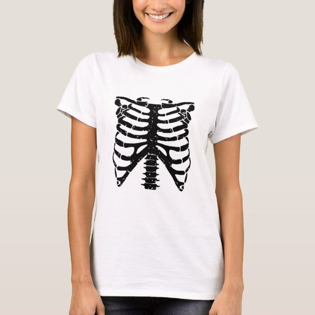camiseta de esqueleto (Anverso)