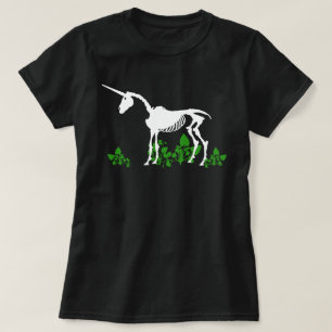 Camiseta De Esqueleto De Unicorn