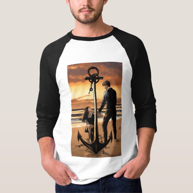 Camiseta de esquema de libro de tapa dura clásica  (Anverso)