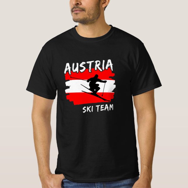 Camiseta de esquí de Austria (Anverso)