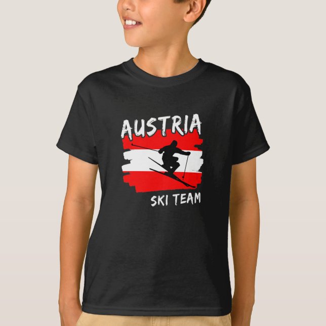 Camiseta de esquí de Austria (Anverso)