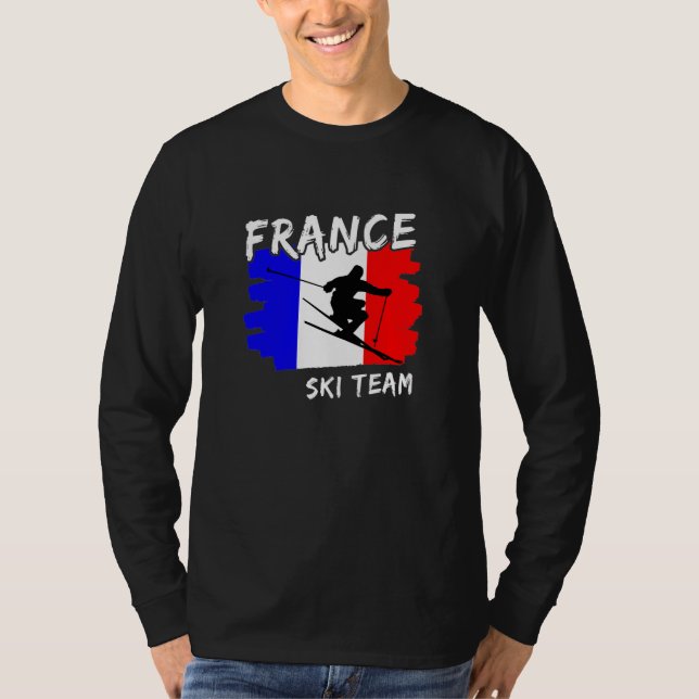 Camiseta de esquí de Francia (Anverso)