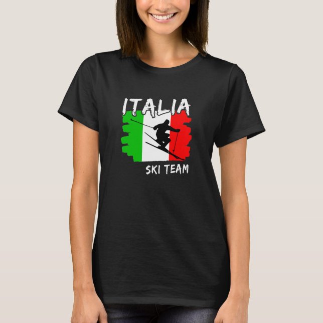 Camiseta de esquí de Italia (Anverso)