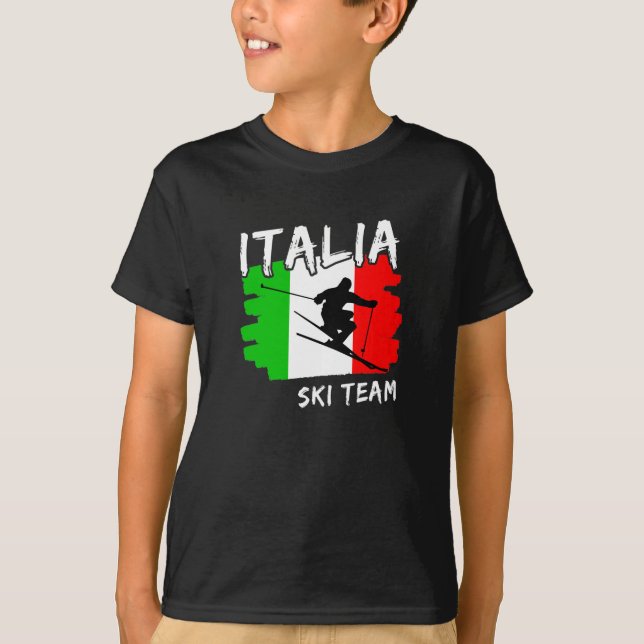 Camiseta de esquí de Italia (Anverso)
