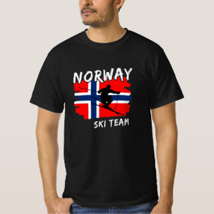 Camiseta de esquí de Noruega