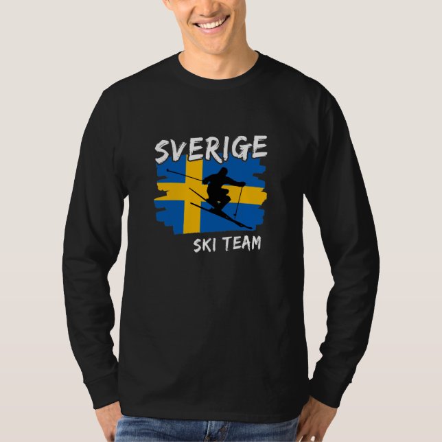 Camiseta de esquí de Suecia (Anverso)