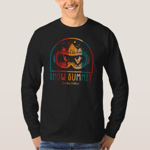 Camiseta de esquí Retro Snow Summit