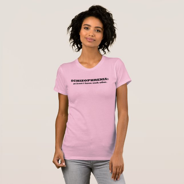 Camiseta de esquizofrenia (Anverso completo)