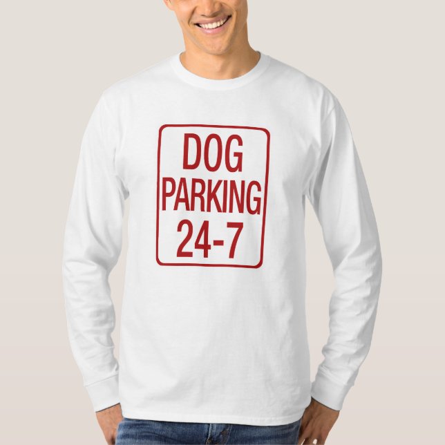 Camiseta de estacionamiento para perros (Anverso)
