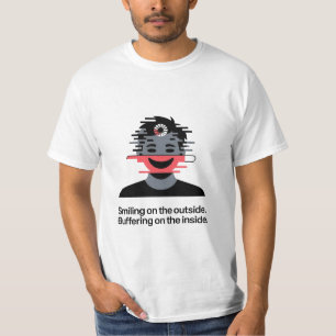 Camiseta de estado de ánimo con búfer mínimo