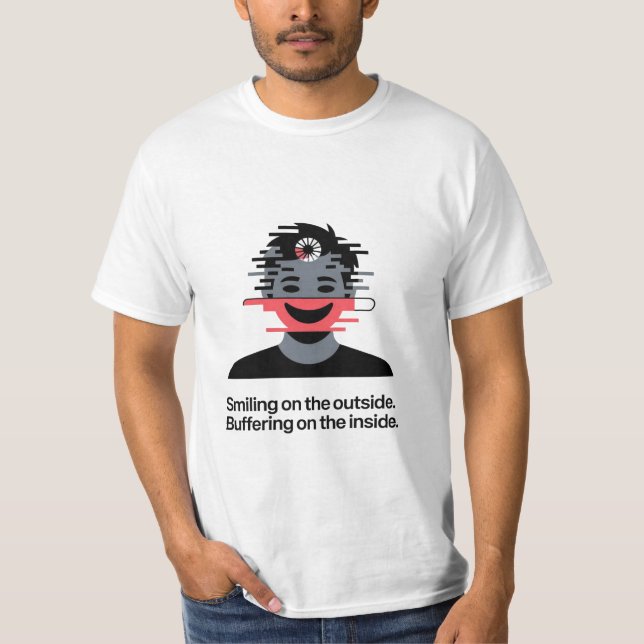 Camiseta de estado de ánimo con búfer mínimo (Anverso)