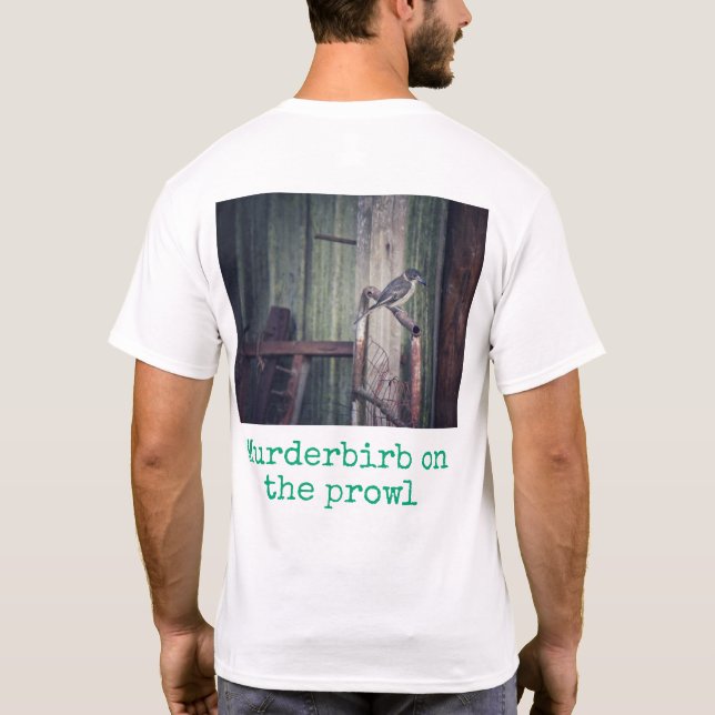 Camiseta de estampado de ave australiana (Reverso)