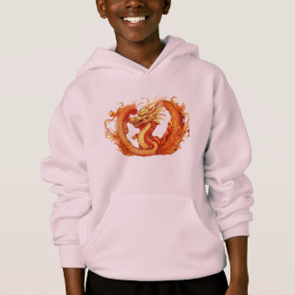 Camiseta de estampado de mezcla roja y dorada: Uni