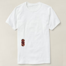 Camiseta de estampado Hem - Anémona de Pájaro Luna