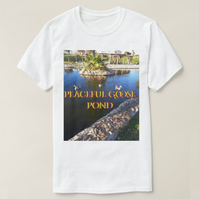 Camiseta de Estanque de Ganso Pacífico (Diseño del anverso)
