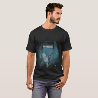 Camiseta de estatua alada de la libertad - Arti In