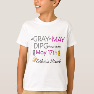 Camiseta de Esther para hombres - Gris en mayo