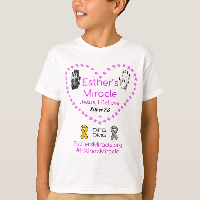 Camiseta de Esther's Miracle Kids - sólo delante (Anverso)