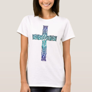 CAMISETA DE ESTILO CELTA IRLANDÉS CRUZADO
