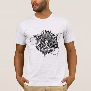 Camiseta de estilo de tatuaje Trinacria siciliana