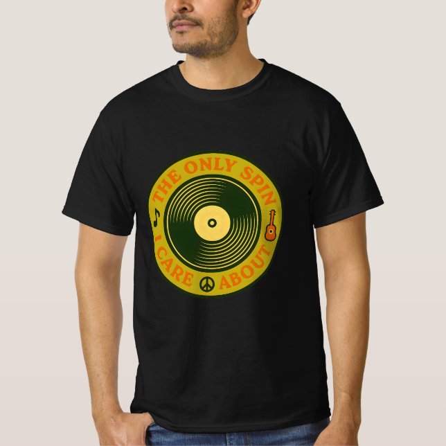 Camiseta de estilo de vida de colección de vinilo (Anverso)
